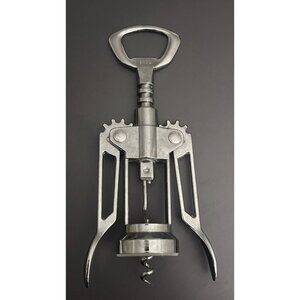 Vintage EKCO Wine Beer Bottle Opener Deluxe Wine Corkscrew Metal